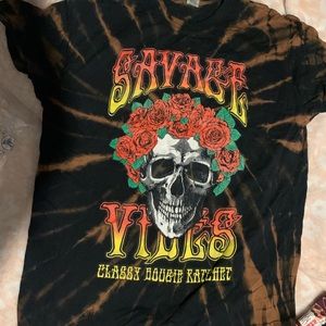 SAVAGE VIBES TIE DYE SHIRT